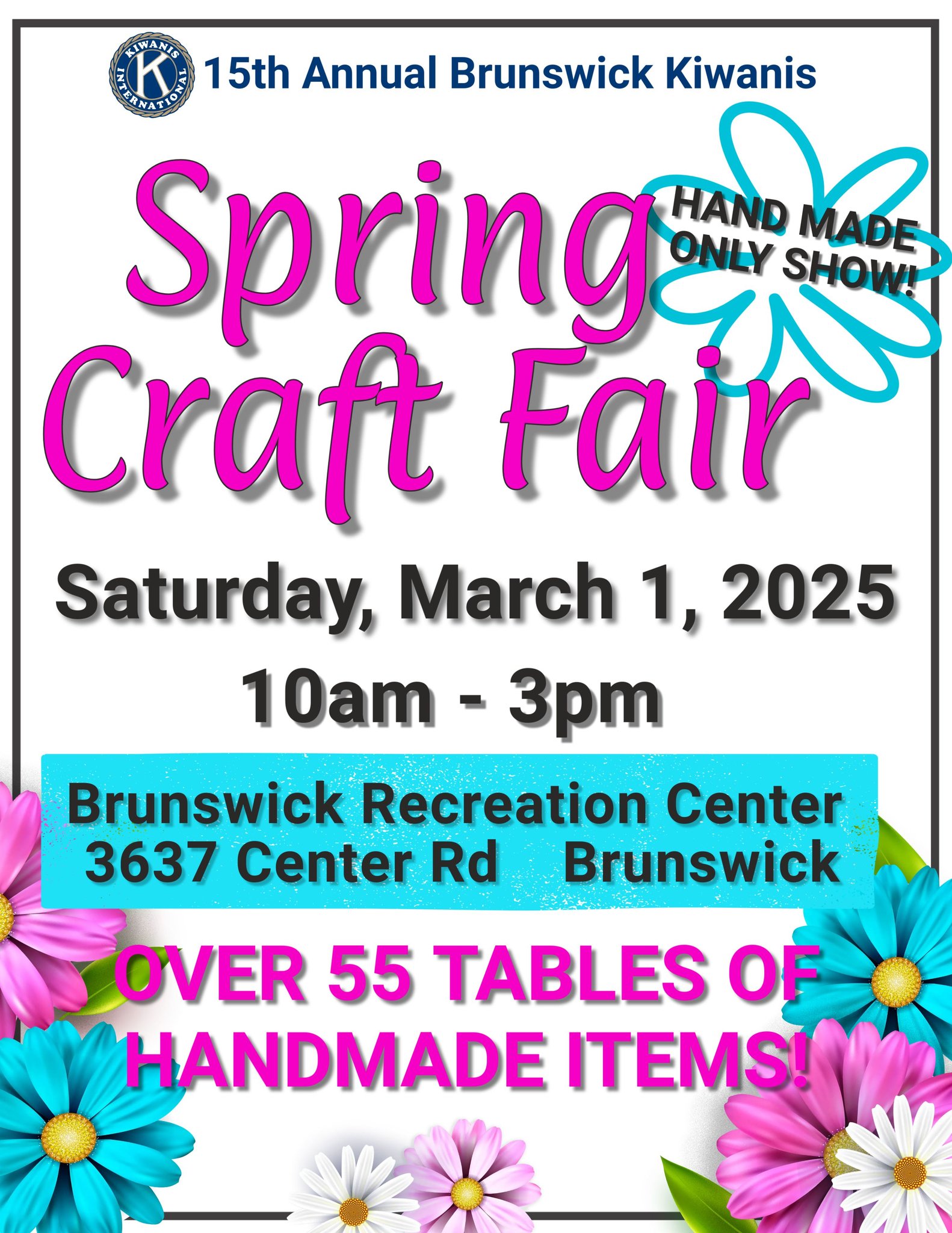 Brunswick Kiwanis Spring Craft Fair