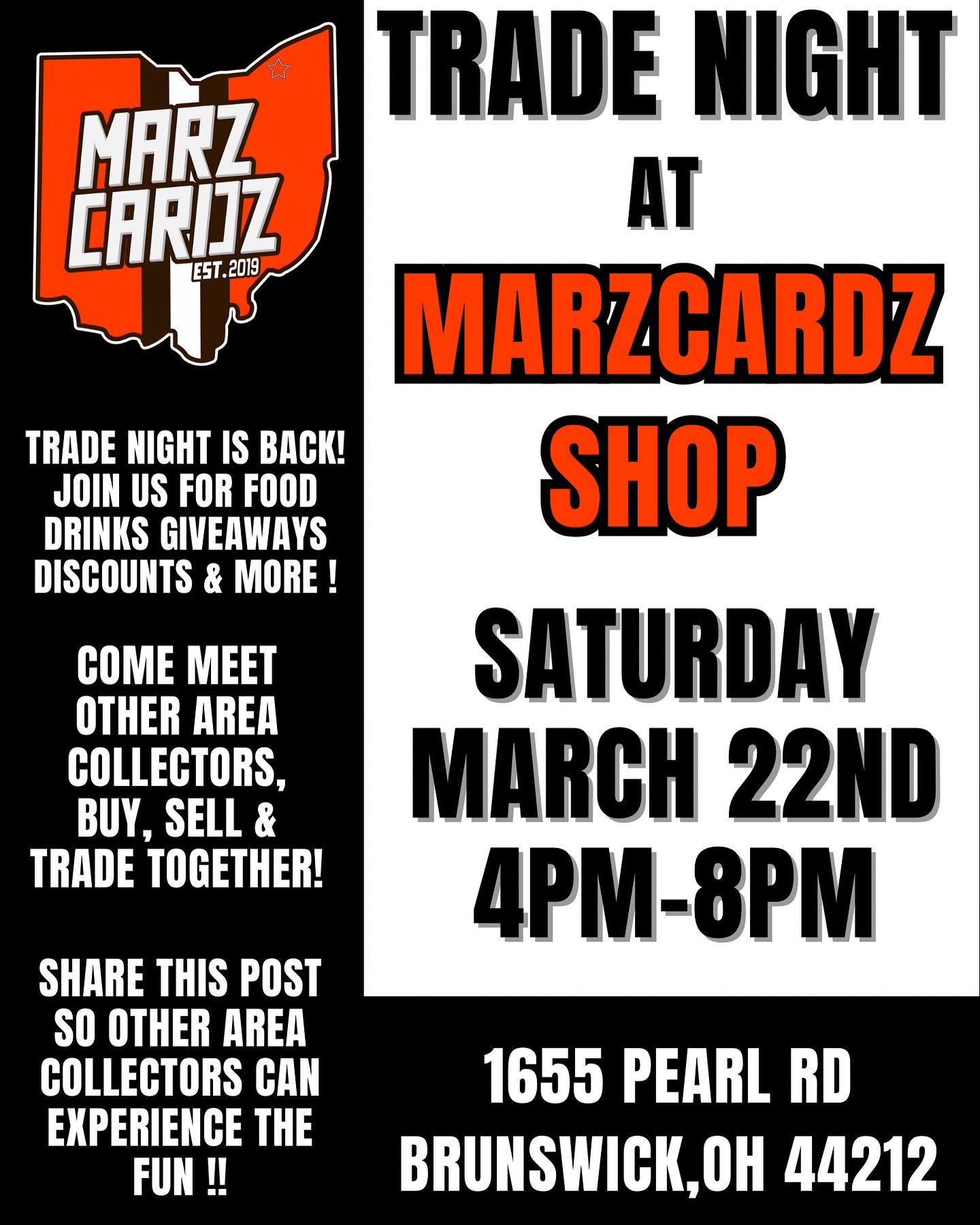 Trade Night at Marzcardz